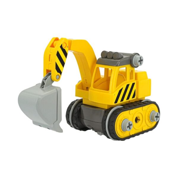 KIDDIELAND 065078 BUILD 'N' GO CONSTRUCTION EXCAVATOR KOUREAS TOYS