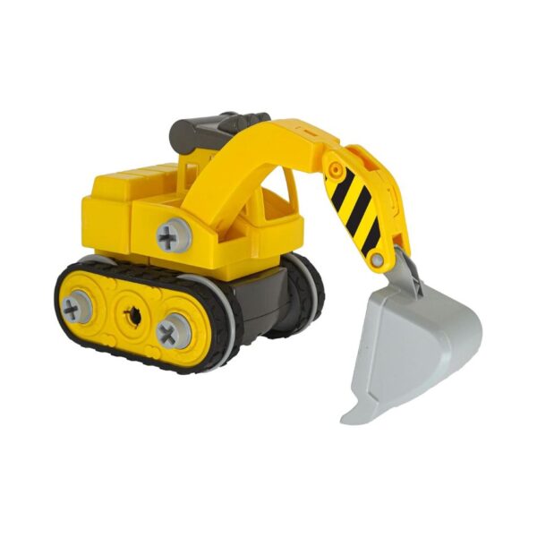 KIDDIELAND 065078 BUILD 'N' GO CONSTRUCTION EXCAVATOR KOUREAS TOYS