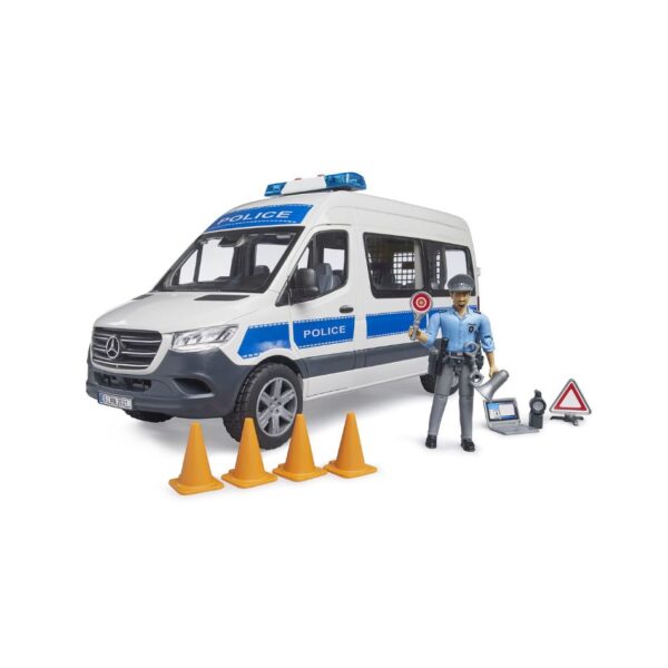 MB SPRINTER POLICE EMERGENCY VEHICLE WITH LIGHT & SOUND MODULE KOUREAS TOYS