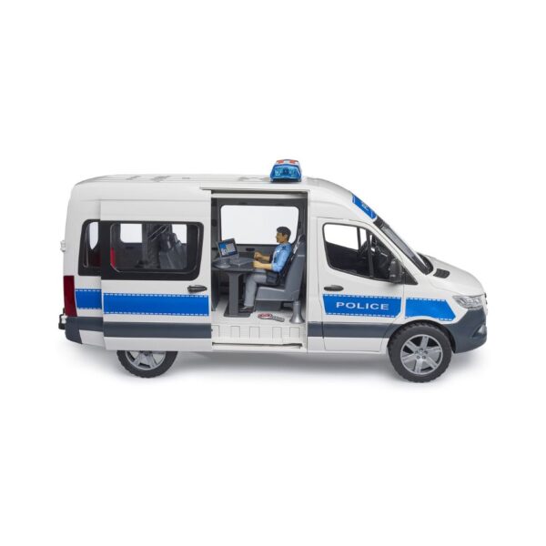 MB SPRINTER POLICE EMERGENCY VEHICLE WITH LIGHT & SOUND MODULE KOUREAS TOYS