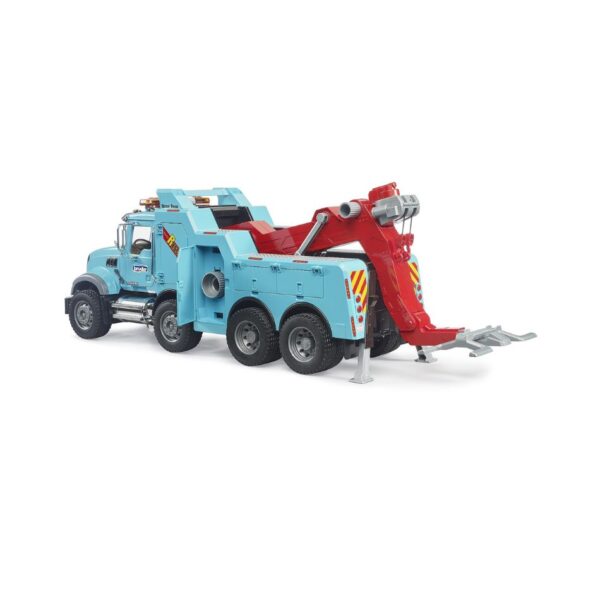BRUDER 02831 MACK GRANITE RECOVERY AND TOWING TRUCK WITH LIGHT AND SOUND MODULE KOUREAS TOYS