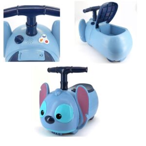 KIDDIELAND 064691 LIGHTS N SOUNDS STITCH ZOOM RIDE ON KOUREAS TOYS