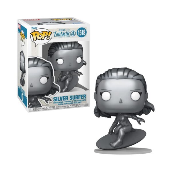 FUNKO POP! MARVEL: THE FANTASTIC 4 FIRST STEPS SILVER SURFER 1518 KOUREAS TOYS