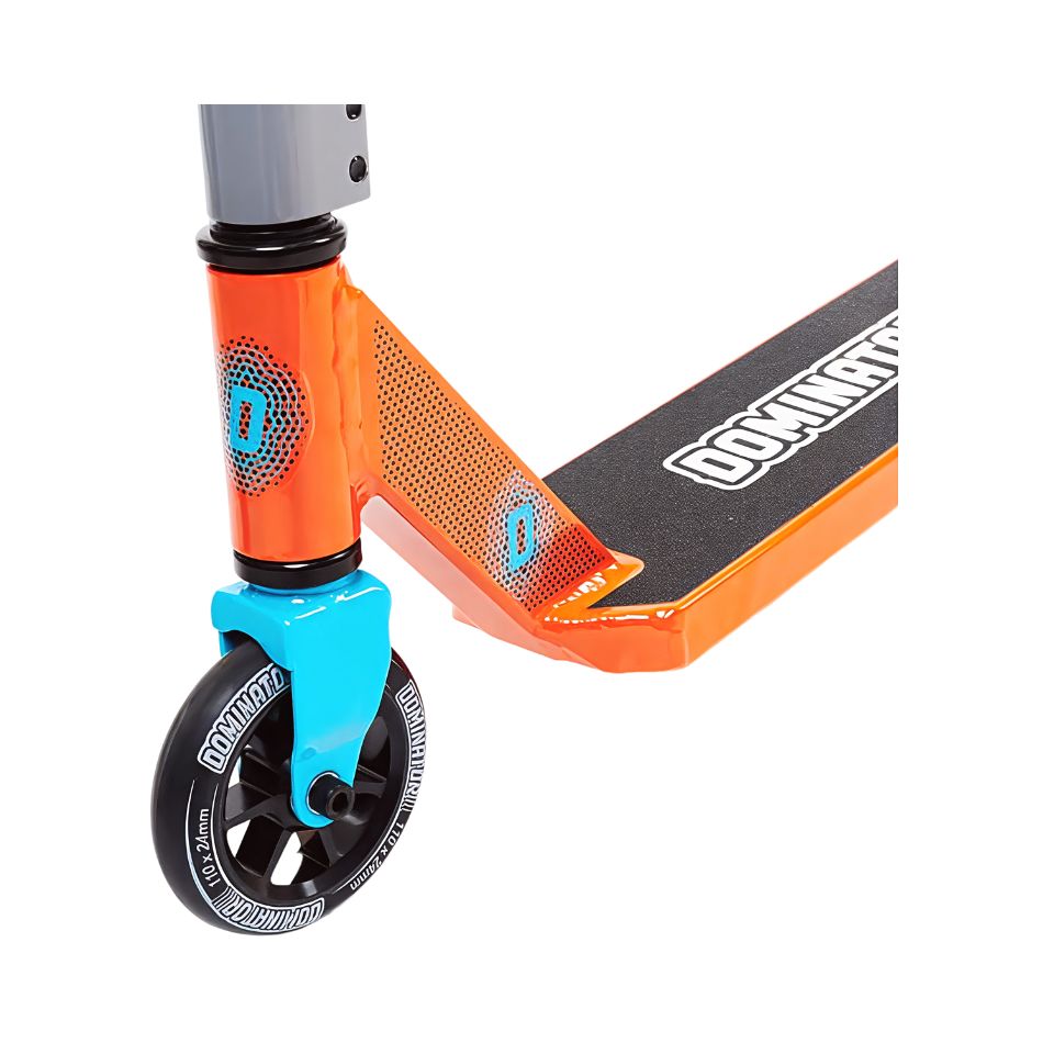 TWO-WHEELS DOMINATOR TROOPER SCOOTER (ORANGE/BLACK) KOUREAS TOYS