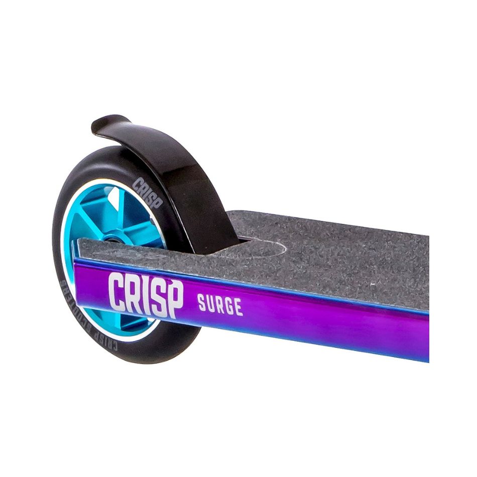 TWO-WHEELS CRISP SURGE CHROME SCOOTER (BL/GR/PURPLE) 00048 KOUREAS TOYS