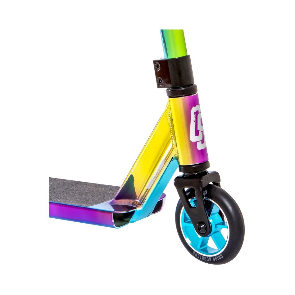 TWO-WHEELS CRISP SURGE CHROME SCOOTER (BL/GR/PURPLE) 00048 KOUREAS TOYS