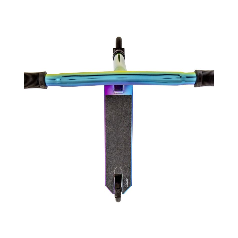 TWO-WHEELS CRISP SURGE CHROME SCOOTER (BL/GR/PURPLE) 00048 KOUREAS TOYS