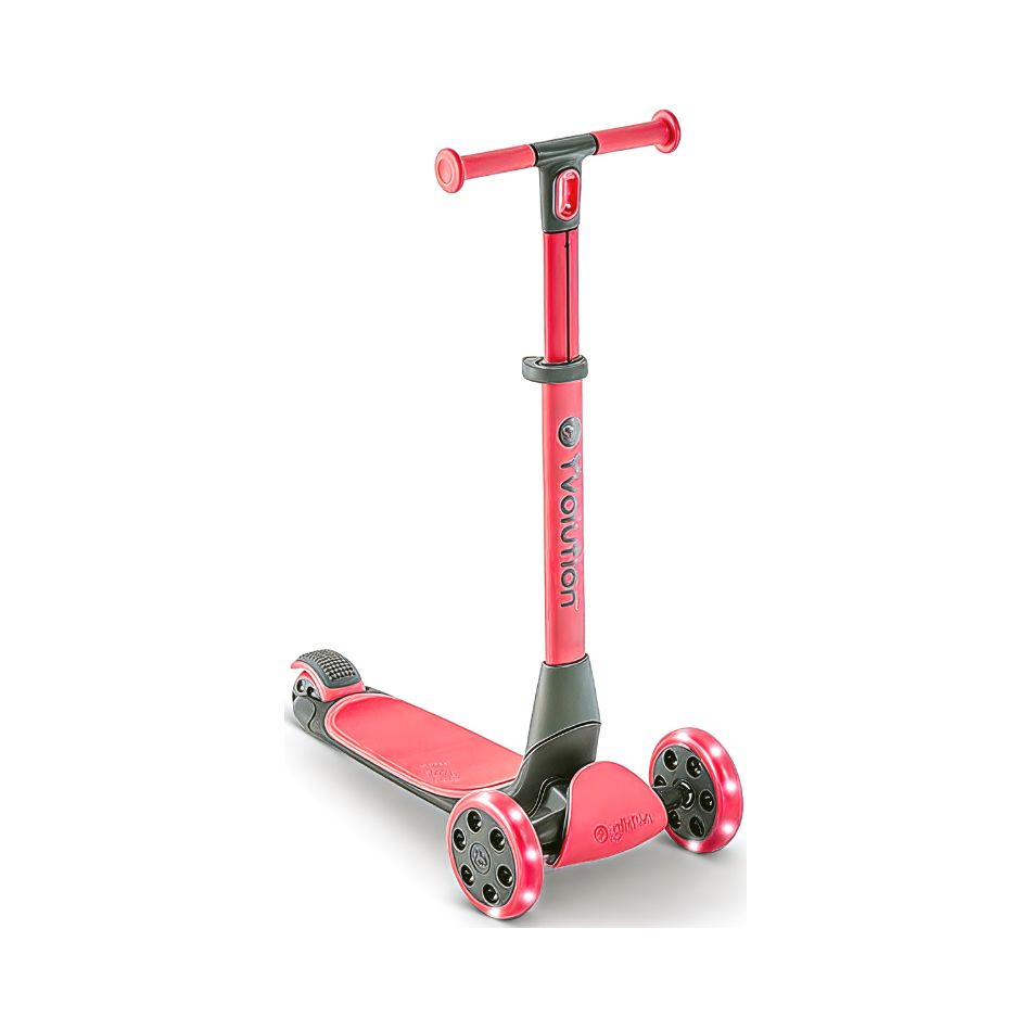 THREE-WHEELS YVOLUTION YGLIDER LUNA SCOOTER 5 IN 1 RED 40925 KOUREAS TOYS