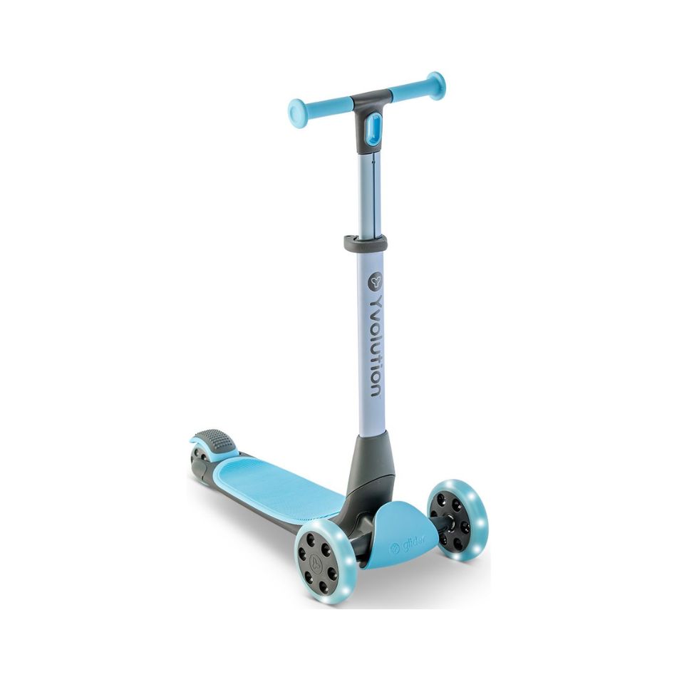 THREE-WHEELS YVOLUTION YGLIDER NUA SCOOTER BLUE 40871 KOUREAS TOYS
