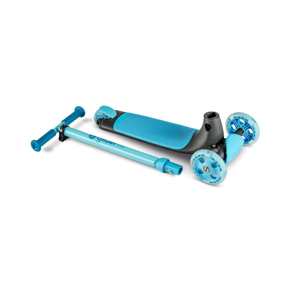 THREE-WHEELS YVOLUTION YGLIDER KIWI SCOOTER BLUE 24082 KOUREAS TOYS
