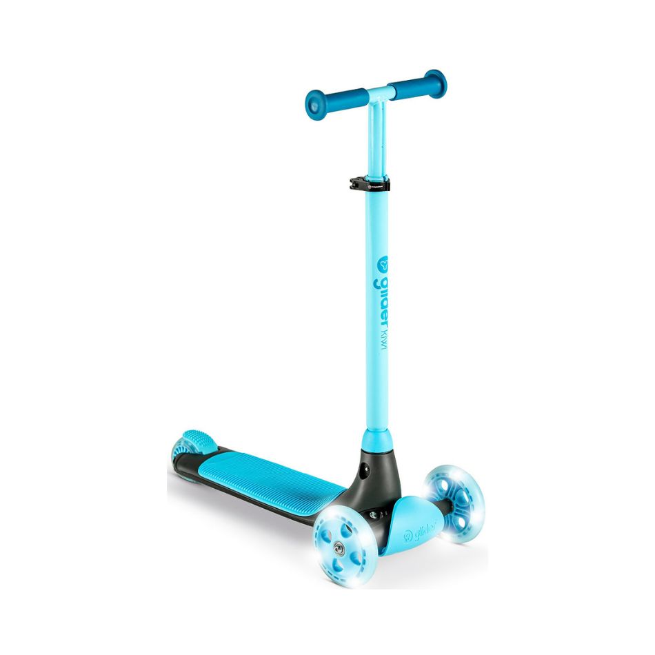 THREE-WHEELS YVOLUTION YGLIDER KIWI SCOOTER BLUE 24082 KOUREAS TOYS