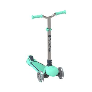 THREE-WHEELS YVOLUTION GLIDER AIR METAL HB 2022 SCOOTER GREEN YS30G1 KOUREAS TOYS