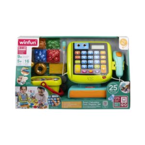 WINFUN 250402 SMART CALCULATOR CASH REGISTER SET KOUREAS TOYS