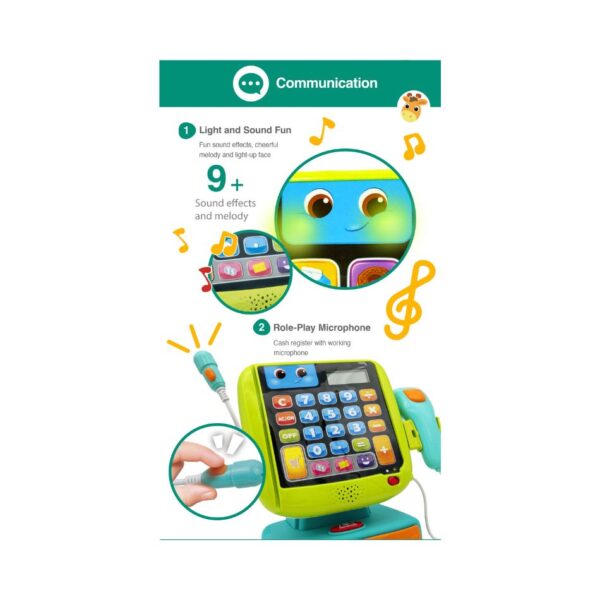 WINFUN 250402 SMART CALCULATOR CASH REGISTER SET KOUREAS TOYS