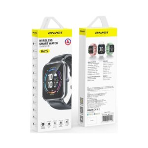 AWEI H25 WIRELESS SMART WATCH BLACK KOUREAS TOYS