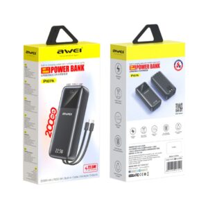 AWEI PK107K POWER BANK BLACK KOUREAS TOYS