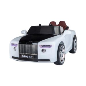 12V ROLLS ROYCE CAR 2 SEAT 4X4 WHITE KOUREAS TOYS