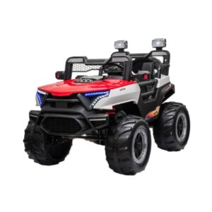 BUGGY CAR LEATHER 2 SEAT RED KOUREAS TOYS