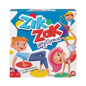 AS 24714 BOARD GAME ZIK ZAK BLEKSIMATA KOUREAS TOYS