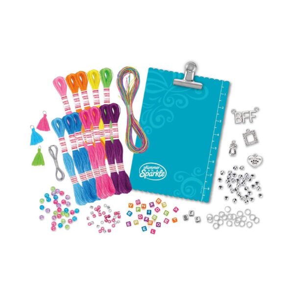 17885 CRA-Z-ART SHIMMER 'N SPARKLE BEST FRIENDS DIY BRACELET KIT KOUREAS TOYS