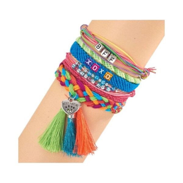 17885 CRA-Z-ART SHIMMER 'N SPARKLE BEST FRIENDS DIY BRACELET KIT KOUREAS TOYS