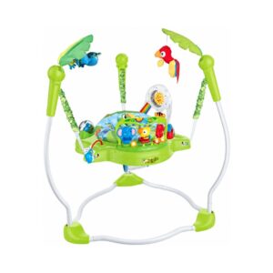BABY JUMPER ACTIVITY CENTRE WITH MUSIC, LIGHTS & 360° ROTATING SEAT - 936132 KOUREAS TOYS