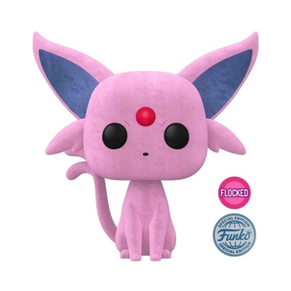 FUNKO POP! GAMES: POKEMON ESPEON MENTALI - PSIANA FLOCKED 884 KOUREAS TOYS