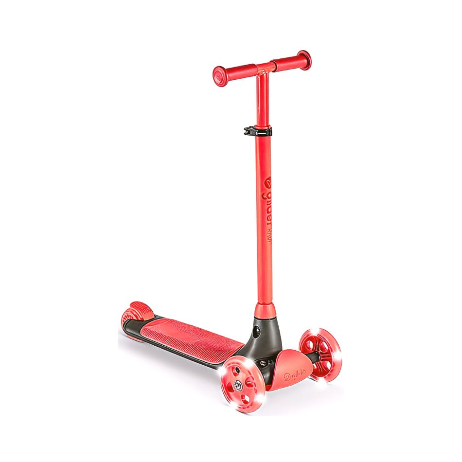 THREE-WHEELS YVOLUTION YGLIDER KIWI SCOOTER RED 40833 KOUREAS TOYS