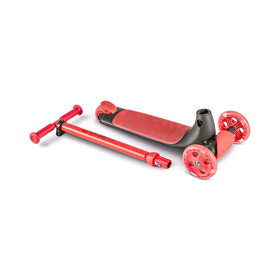 THREE-WHEELS YVOLUTION YGLIDER KIWI SCOOTER RED 40833 KOUREAS TOYS