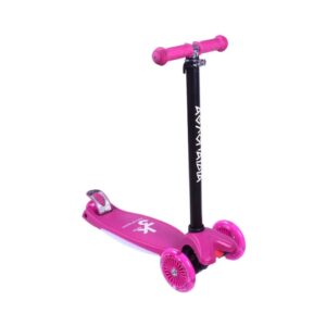 3-WHEEL SCOOTER WITH LIGHTED BASE AND WHEELS - FUCHSIA 01300 KOUREAS TOYS