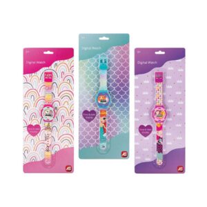 AS 64230 DIGITAL KIDS WATCH UNICORN - MERMAID - QUEEN KOUREAS TOYS
