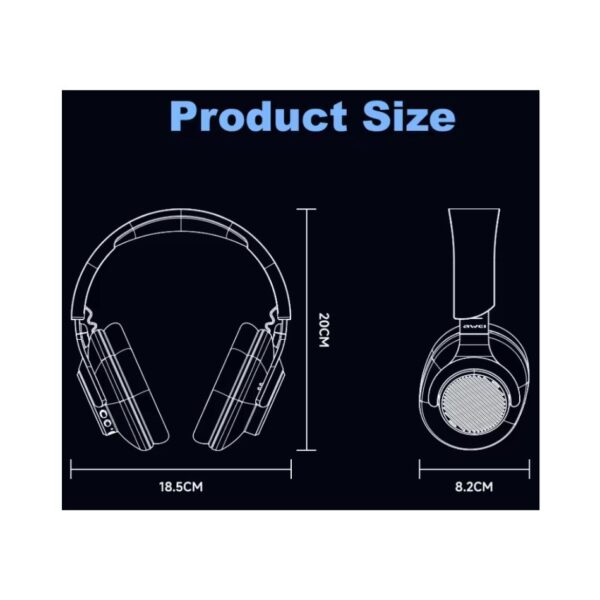 AWEI A997BL WIRELESS HEADPHONES KOUREAS TOYS