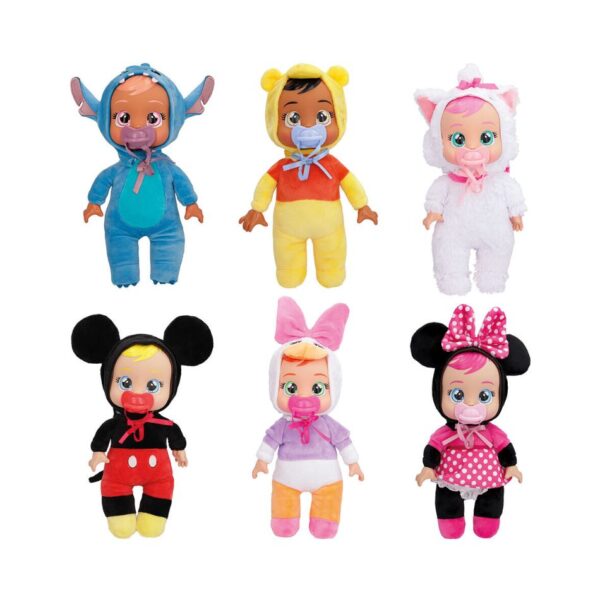 AS 91788 CRY BABIES TINY CUDDLES DISNEY - INTERACTIVE BABY DOLL CRIES REAL TEARS KOUREAS TOYS