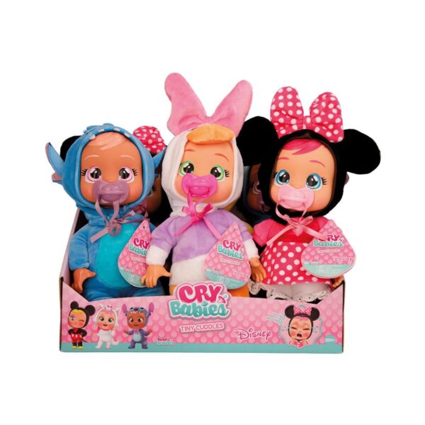 AS 91788 CRY BABIES TINY CUDDLES DISNEY - INTERACTIVE BABY DOLL CRIES REAL TEARS KOUREAS TOYS