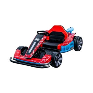 24V 360° SPIDER DRIFT GO KART LEATHER SEAT KOUREAS TOYS