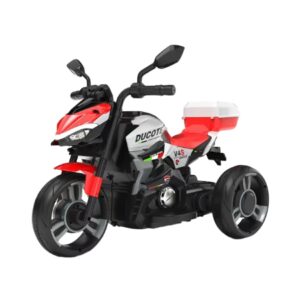 6V KIDS MOTORCYCLE THREE WHEELS GRAY KOUREAS TOYS