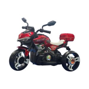 6V THREE WHEELS ELECTRIC MOTORCYCLE PEARL CHERRY RED PAINTED KOUREAS TOYS
