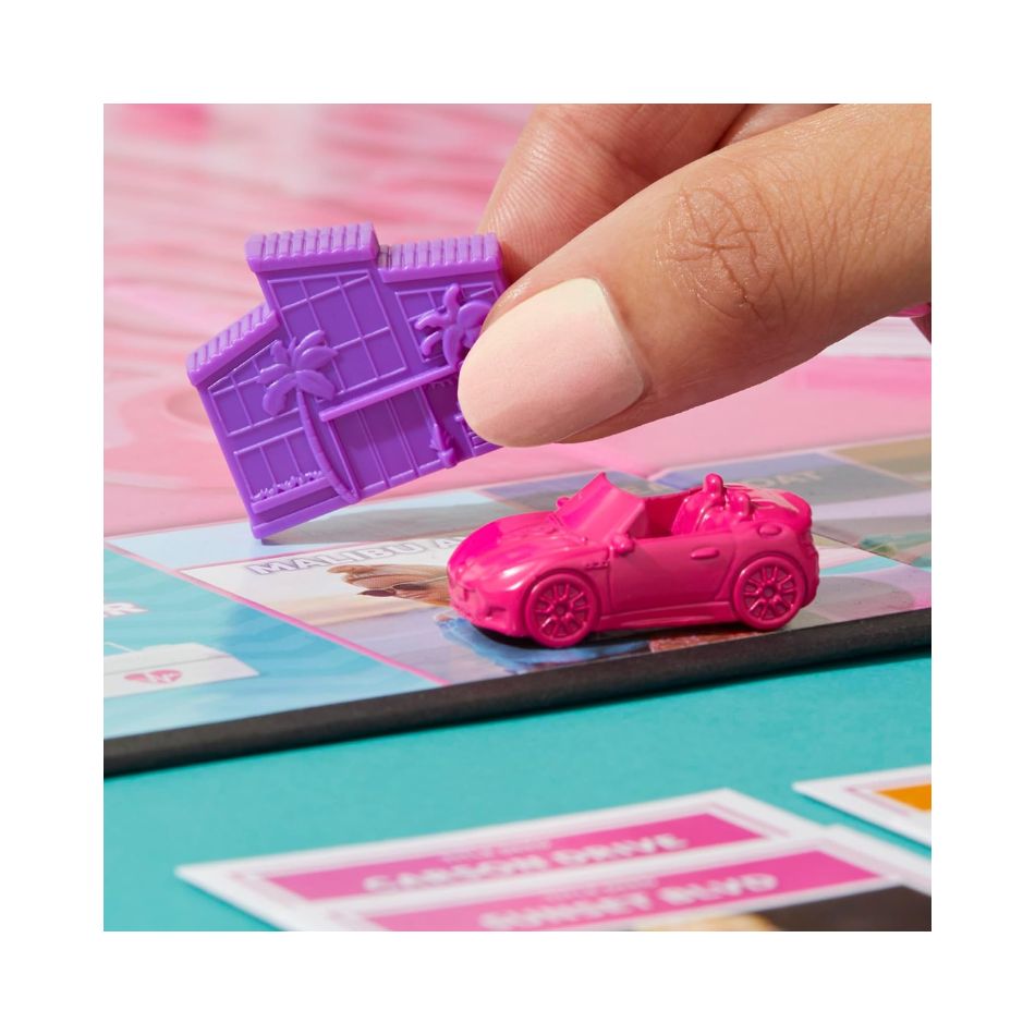 MONOPOLY BARBIE BOARD GAME – GREEK VERSION G0038 KOUREAS TOYS