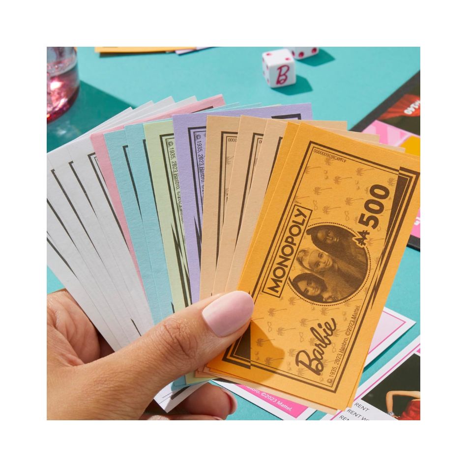 MONOPOLY BARBIE BOARD GAME – GREEK VERSION G0038 KOUREAS TOYS