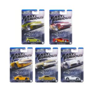 HOT WHEELS HNR88 1:64 FAST & FURIOUS SCALE CAR ASSORTED DESIGNS KOUREAS TOYS