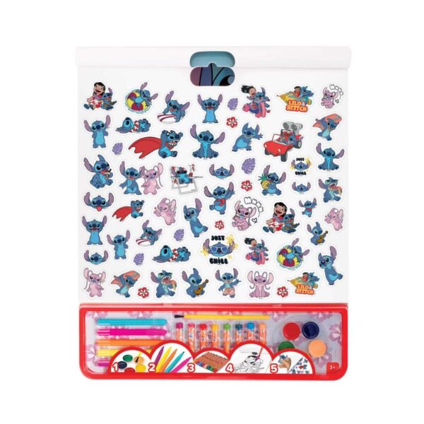 AS 62756 GIGA BLOCK DRAWING SET DISNEY STITCH 5 IN 1 KOUREAS TOYS