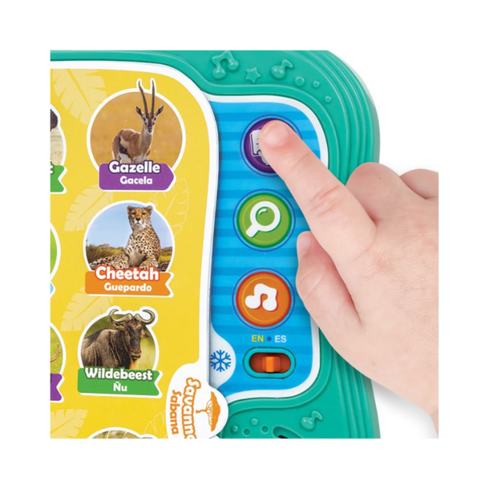 WINFUN 240402 101 BILINGUAL LEARNING BOOK - ANIMALS KOUREAS TOYS