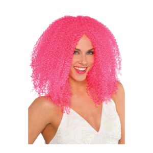 CARNIVAL WIG CARLY PINK 140g 80680 KOUREAS TOYS