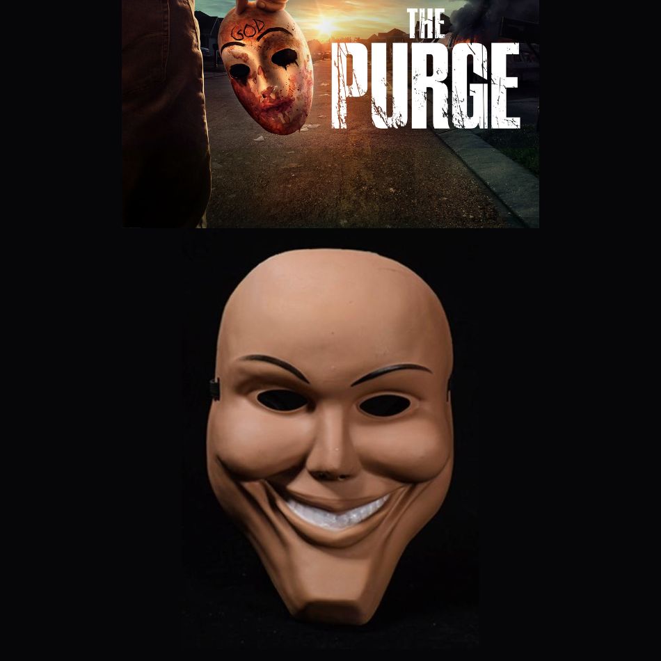 CARNIVAL PLASTIC MASK THE PURGE 80643 KOUREAS TOYS