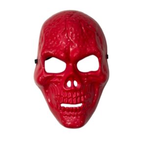 CARNIVAL PLASTIC MASK RED SKULL 80645 KOUREAS TOYS