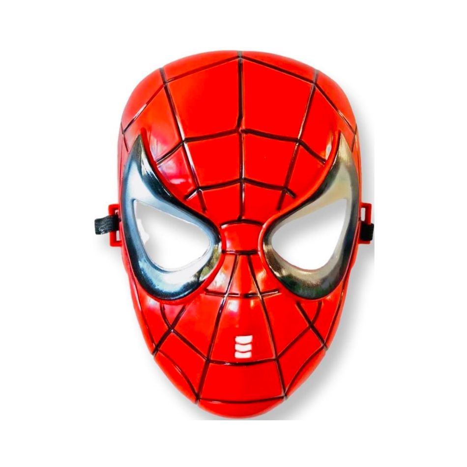 CARNIVAL PLASTIC SPIDER SUPERHERO MASK – RED 80656 KOUREAS TOYS
