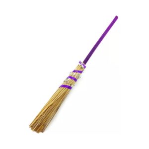 CARNIVAL ACCESSORIES WITCH'S BROOM WITH GLITTER HANDLE 80717 KOUREAS TOYS