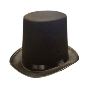 CARNIVAL BLACK CLASSIC TOP HAT 80688 KOUREAS TOYS