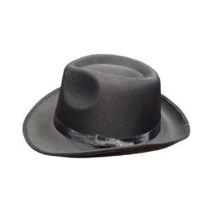 CARNIVAL BLACK FEDORA HAT 80694 KOUREAS TOYS