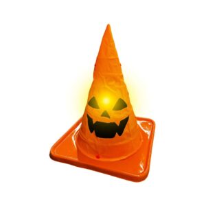 CARNIVAL FOLDABLE LED PUMPKIN LIGHT-UP CONE HALLOWEEN DECORATION 80733 KOUREAS TOYS